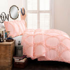 16t002237 Lush Decor Avon Pink Twin Comforter Set 848742066621