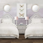 16t002995 Lush Decor Reyna White Twin Xl Comforter Set 848742073766