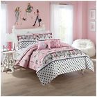 17002beddfulpnk Waverly Kids Ooh La Reversible Bedding Collection Full 696396079937