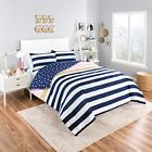 17321beddtxlpnk Glam Comforter Sets Stripe Set Twin Extra Long 885308583161