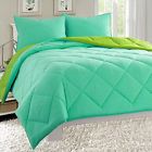 189rw-comforter-q-aqua-lime Elegant Comfort All Season 88234208829