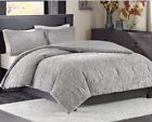19952 Full Queen Comforter Set Luxurious Bedding Grey Soft 680847119952