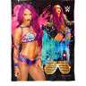 1wwe-57500-0005-amz Wwe Sasha Banks Hd Silk Touch Throw Blanket 190604026039