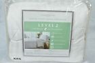 Fedc0490wk 2 Club King Damask 270tc White Charter Stripe Level - Comforter