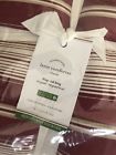 2036446 Pottery Barn New Lanie Red Stripe Floral Reversible King Comforter