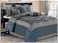20681 King Comforter Blue Floral Piece Size Set Sage 7