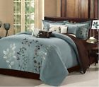 21ck103-an Chic Home Bliss Garden Piece Embroidered Comforter Set 819219010164