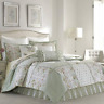220884 Laura Ashley Home Harper Comforter Set Pale Green 883893478596