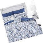 221645 Laura Ashley Elise Bonus Comforter Set Blue