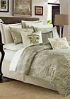 225659 Tommy Bahama Palms Away Comforter Set King Medium Green