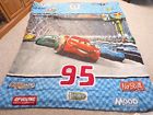 25400 Disney Vintage Cars Race Track Twin Reversible Comforter Good