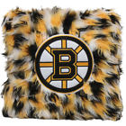2558401-505 Forever Collectibles Boston Bruins Fluffy Plush Pillow Bed Black