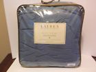 25695959280 Ralph Lauren Queen Steel Blue Comforter Down Alternative