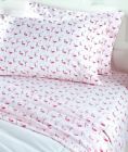2830160 Afoyft Twin Size Sheet Set Pink Flamingo Bedding Bedroom Home