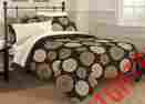 2a7759c3bk Free Spirit World Market Medallion Ultra Soft Microfiber Comforter Sham Set Bla 042075397005