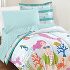 2a863802lb Dream Factory Mermaid Dreams Comforter Set Full Light 042075533113