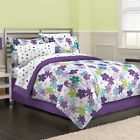 2d734303pp First At Home Graphic Daisy Comforter Set Queen 042075392161