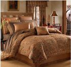 2jo-003po-6638-990 Croscill Payson Pc Queen Comforter Set Bedskirt Pillow 083013236659