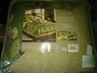 2w590804mu King New Pc Hometrends Comforter Set Floral Reversible Green Multicolour