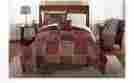 2w832701br Mainstays Queen Size Comforter Sets For Men Bedding Bed In A Bag Bedspread Brown Red 675716650469