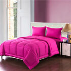 3-4pcom-boxes-blue-ck Tache Home Fashion Box Stitched Comforter Set