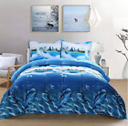 3-pc-ys-down-dolphin-q Maii Homelinens Queen Bedding 0743167294157
