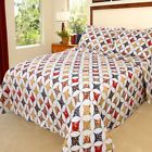 66-10006-k 3-piece King 66-10006- Cassandra Lavish Home Printed - Quilt Set