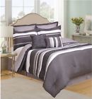 3015-1482-qn Home Life Urban Stripe Bedding Comforter Set Queenurban 610792291014