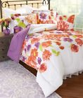 3140148 Afoyft Oversized Floral Comforter Pillow Sham Set Multicolor Full Queen