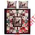 31889 3pc Comforter Set Deer Moose Lodge Blanket Bedding Pillow Sham Country Nature 733281131889