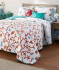 3190334 Afoyft King Tropical Azure Quilt Comforter Pillow Sham Set
