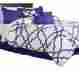66-13-qp 3252772 Trademark Global 7-pc Oversized Comforter Set In Purple Id