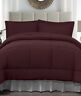 3420266 Afoyft Ruby Red Twin Size Jersey Comforter Pillow Sham Bed