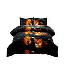 3d-cf-lionpride-y15 Bednlinens Home Bedroom Lion Queen Comforter Set