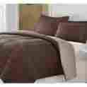 40514 Brown King Size Comforter Reversible