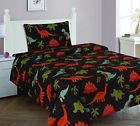 43235-208265 Elegant Home Dinosaurs Jurassic Park Design Multicolor Black 635309779427