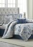 480009412712 Modern Southern Blue Sea Shells Starfish Coastal King