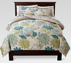 490601305442 Threshold Comforter Set For Women Queen Floral Print