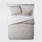 490601324979 Nate Berkus Project King Comforter Set Shams Clipped