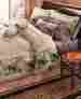 491224 Images Of Wildlife Nature Adorn This Jacquard 3 Pc Bedding Ensemble Full Queen