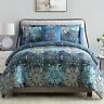 4bdstprtg-grd-tn Brand Amrapur Overseas Granada Collection Printed Reversible Microfiber Comf