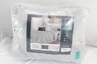 Cs0731-206-an 5-piece Chic Home Romantica Comforter Set King Silver Satin Fabric Luxurious 840444107312