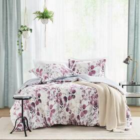 91846330 510 Design King/california King Gabby Reversible Floral Botanical