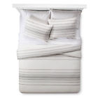 51901784 Threshold White Embroidered Stripe 51901784 Threshold White Embroidered Stripe
