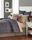 54206579839 Martha Stewart New Collection Rosario Piece Queen Comforter