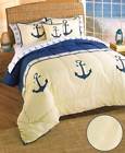 548410-0nqn Unbranded Coastal Living Bedding Anchor Sheets Nautical Look Newport Comforter