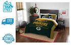 550658071 Nfl New Full Queen Green Bay Packers Bedding Comforter Set