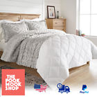 567157593 Better Homes Gardens Piece Chenille Duvet Cover Set Grey Comforter