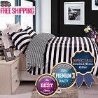 5951039 Ntbay Piece Black And White Bedding Cover Set 769823321142