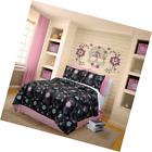 601705 Veratex Rainbow Skulls Trendy Modern Girls Comforte 736425601705